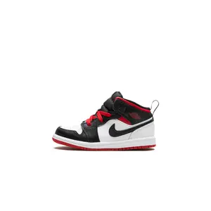 Jordan 1 Mid TD "White / Black / Gym Red" DQ8425 106