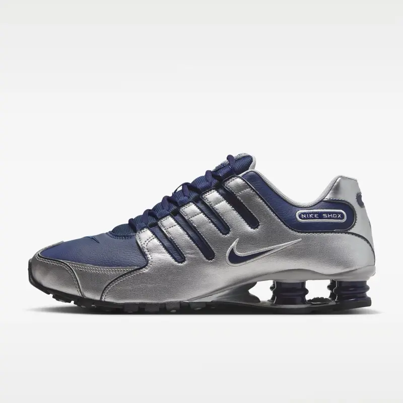 Nike Shox NZ Midnight Navy Metallic Silver