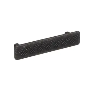 Vintage Black Iron Cabinet Pulls – Rustic Industrial Hardware