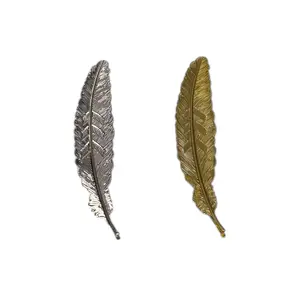 Cowboy Hat Feathers Gold & Silver