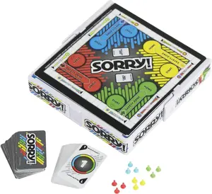 Miniature Sorry Game for Kids - Travel Size