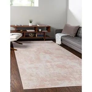 Carnation Pink Aurora Rug
