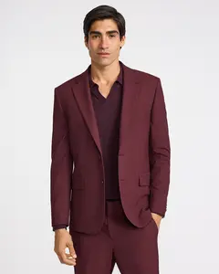 Express Slim Burgundy Stretch Suit Jacket Express Slim Burgundy Stretch Suit Jacket