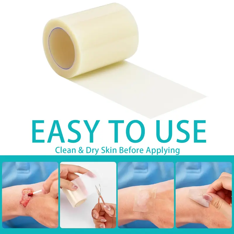 1.5m Large Capacity 5cm Hydrocolloid Roll Ideal for Facial Acne Care & Nose Wings CE Certified Safety Versatile for Healthcare Professionals #BudgetBeauty #StockUpSkincare