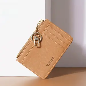 Ultra-Thin Zipper Card Holder Wallet – Compact, Portable, Anti-Theft, Travel & Everyday Use