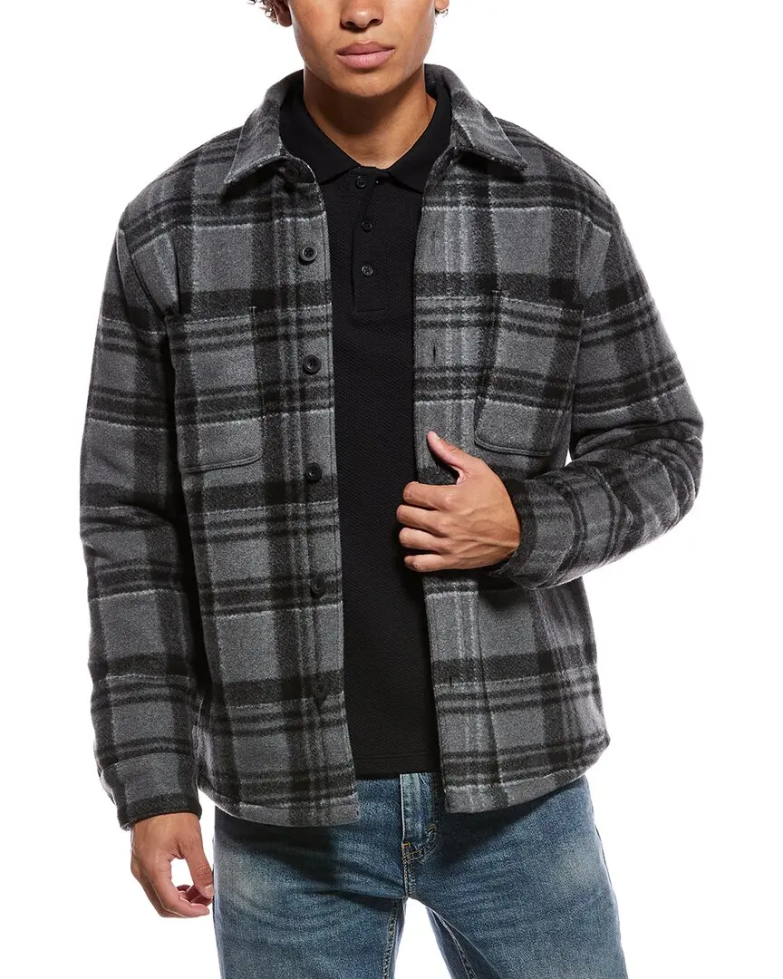 Vince Plaid Shirt Jacket Vince Plaid Shirt Jacket
