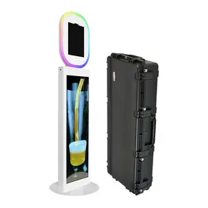 Beautipad Plus Photo Booth Shell and Case Only, Fits 12.9" iPad Pro 3rd/4th Gen - WHITE (WMBA2025)