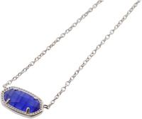 Rhodium / Cobalt Cat Eye