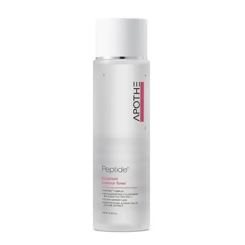 APOTHE Peptide¹¹ Botulinum Essence Toner 250ml / 8.45 fl. oz. | 5-Layer Hydration + 11 Peptides | Firming & Barrier-Boosting Toner for Radiant, Elastic Skin