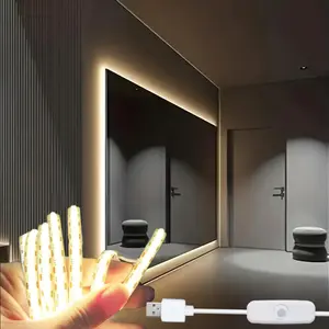 USB Powered COB LED Strip Light, Flexible LED Strip Light, Led Neon Lights, Suitable for Home Decoration Background, TV, Cabinets, Bedrooms