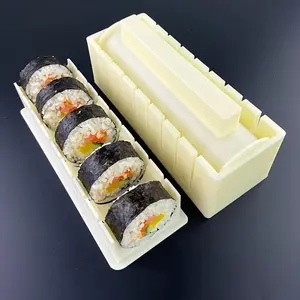 Easy Sushi Maker Kit - DIY Rice Roll & Seaweed Nori Molding Tool, Perfect for Home Parties & Gifts, No Electricity Needed