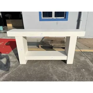 62.9 in Narrow Console Table with Storage, Rectangular Sofa Table Behind The Couch,2-Tier Long Console Table, Wooden Accent Table, Entryway Table for Entrance, Hallway, Living Room