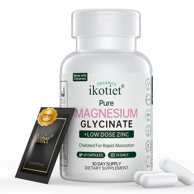 Magnesium Complex 1000mg with Zinc for Muscle Soothing and Sound Sleep 18 Essential Ingredients 60 Capsules