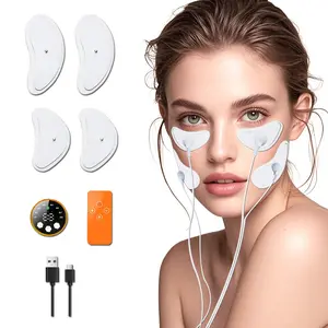 Electric Facial Massager - Tightens Jawline and Eye Area, Firming Skin Facial Lifting Mini Massage Device, Portable Rechargeable Face Lifting Device