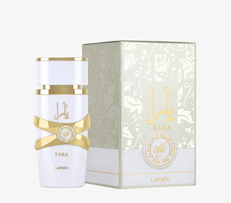 Lattafa Yara 100ml Pure Concentrated Perfume with Elegant Pink Design & Silver Accents for Strong Lasting Aromatic Appeal Arabian Fragrance Edp Tester