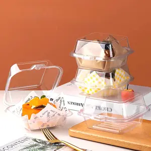 25/50 Pack Burger Box Sandwich Food Grade Material, Ideal for Christmas Celebrations & Gatherings, Suitable for Home & Commercial Use