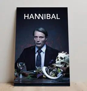 Hannibal Poster, Tv Series Poster, Mads Mikkelsen Wall Art 45773 156