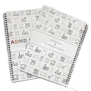 ADHD Cleaning Planner - Organize & Simplify Cleaning Tasks with ADHD - Friendly Design, Perfect as ADHD Daily Planner & Cleaning Checklist for Focused Cleaning and Organizing