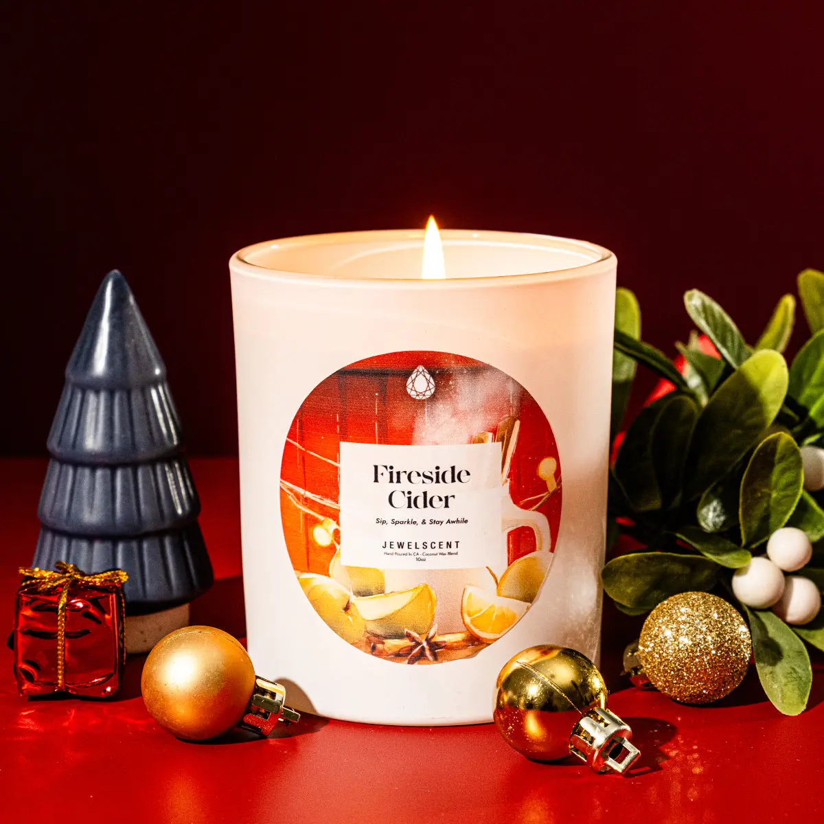 Fireside Cider 10oz Mystery Jewelry Candle Fireside Cider 10oz Mystery Jewelry Candle