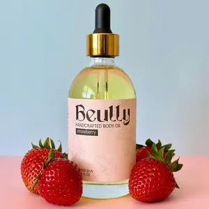 Strawberry - Body Oil Fragrance for Body Care and Comfort - Cosmetic