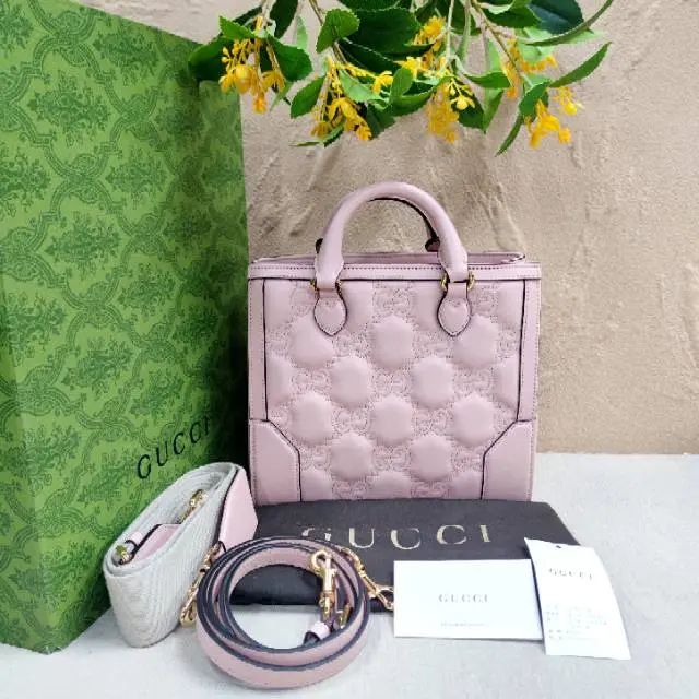 Pre-owned GUCCI Leather Shoulder Bags 7.8'' R9629 Shoulder Bag C14034219910 1107 T1 Chloe