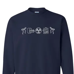 CT radiology icon crewneck | ct scan crewneck | neutral radiology, RT(R) (CT) aesthetic Comfort Pullover Casual Comfortable Sweatshirts