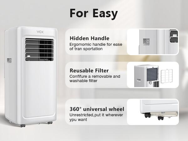 [CLEARANCE Sale] Portable Waist Fan Desktop Tower Fan Portable Air conditioner