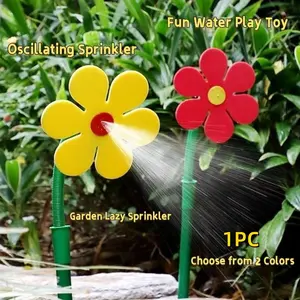 Viral Dancing Sunflower Sprinkler, 360° Rotating Swing Water Toy, Water Spinner, Waterproof Fun for Kids & Pets, Summer Backyard Party Essential