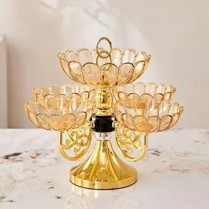 Fruit Plate, 1 Count Fruit & Vegetable & Snack Storage Basket, Household Fruit Plate for Home Kitchen Dining Room, Salad Serving Plates