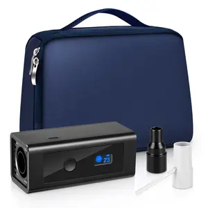 CPAP Cleaner and Sanitizer Machine - Portable Waterless Auto-Clean Device with Storage Bag, Fast Time-Saving Sleep Equipment Care Kit for CPAP Masks/Tubing