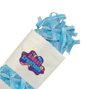 Sweet Creations Sour Belts - 9 Inch Stretchy Candy with Intense Sour Crystals for Party Snacks & Cravings - Perfect for Sour Candy Lovers
