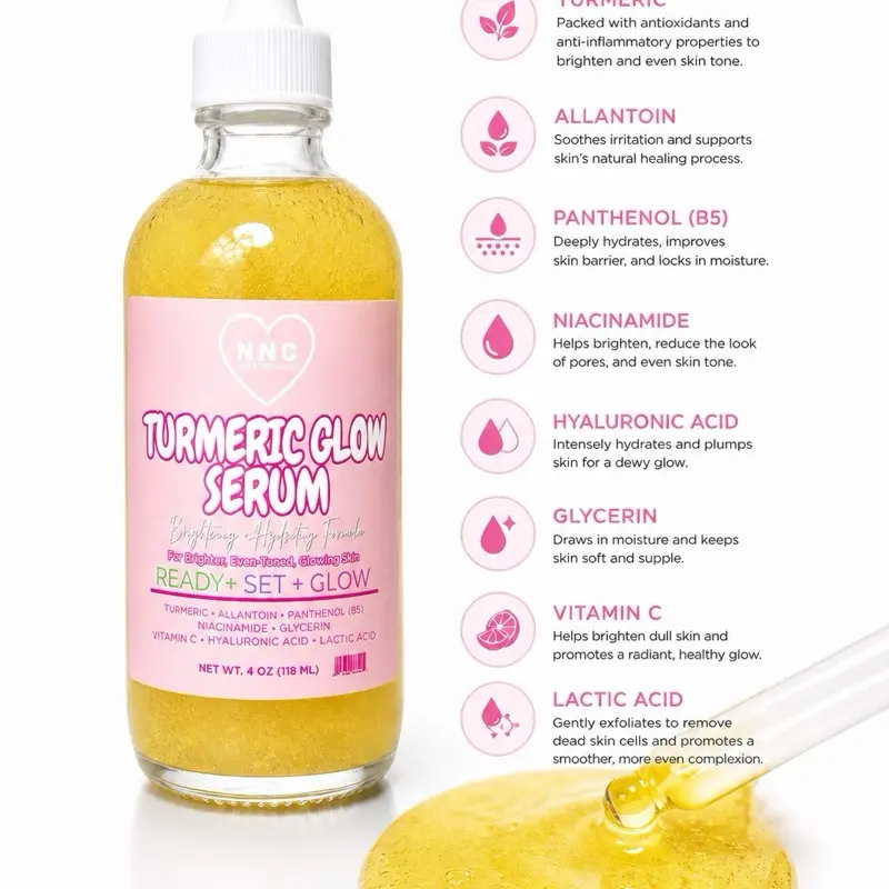 Turmeric Golden Glow Serum 5% Lactic Acid