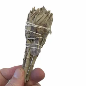 Lavender & Amethyst White Sage Torch