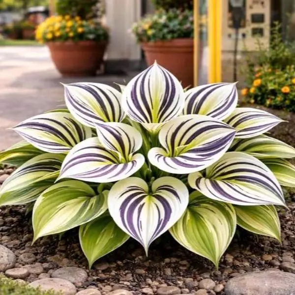 1000+ Rare Purple White Hosta Seeds - Transform Your Garden with Striking Variegation