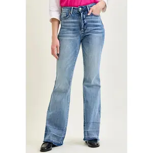 Remy Released Hem Flare Tummy Control Judy Blue Jeans