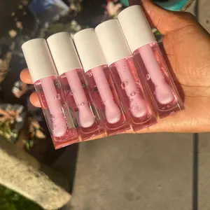 Pink lemonade lip gloss Long-lasting Hydrating