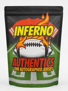 PYP +2 Football Cards Bag Jers Break Custom Authenticated