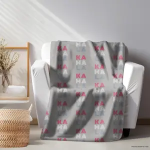 Suport Kamala Harris Walz 2024 Democratic Presidential Political Election Fleece Minky Throw Blanket Warm Covering Perfect Home Decor Gift