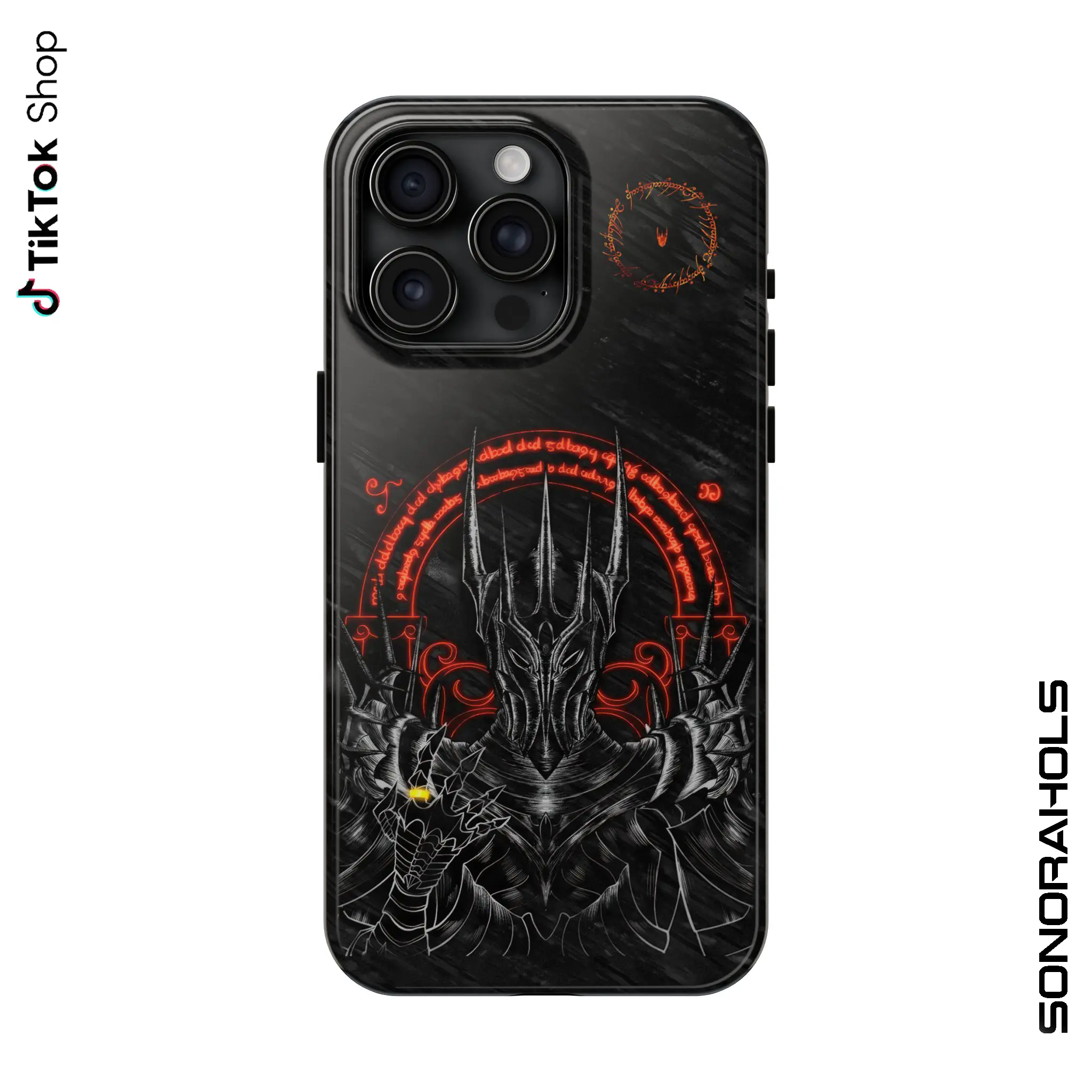 Lord Sauron Lord of the rings Retro Phonecase Gift movie fans Top Apparel Classic ,History Lord Sauron Phonecase