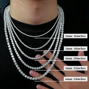 Moissanite Tennis Chain