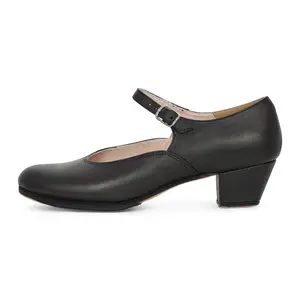 Miguelito 1710 Women's Folklorico Shoes with Nails, Leather, Español, 5cm Heel