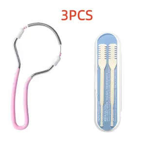 3-Piece Stainless Facial Hair Remover Set, Precision Beauty Face Razor, Spring Depilatory Tool, Women's Lip Hair Removal, Facial Hair Remover Kit
