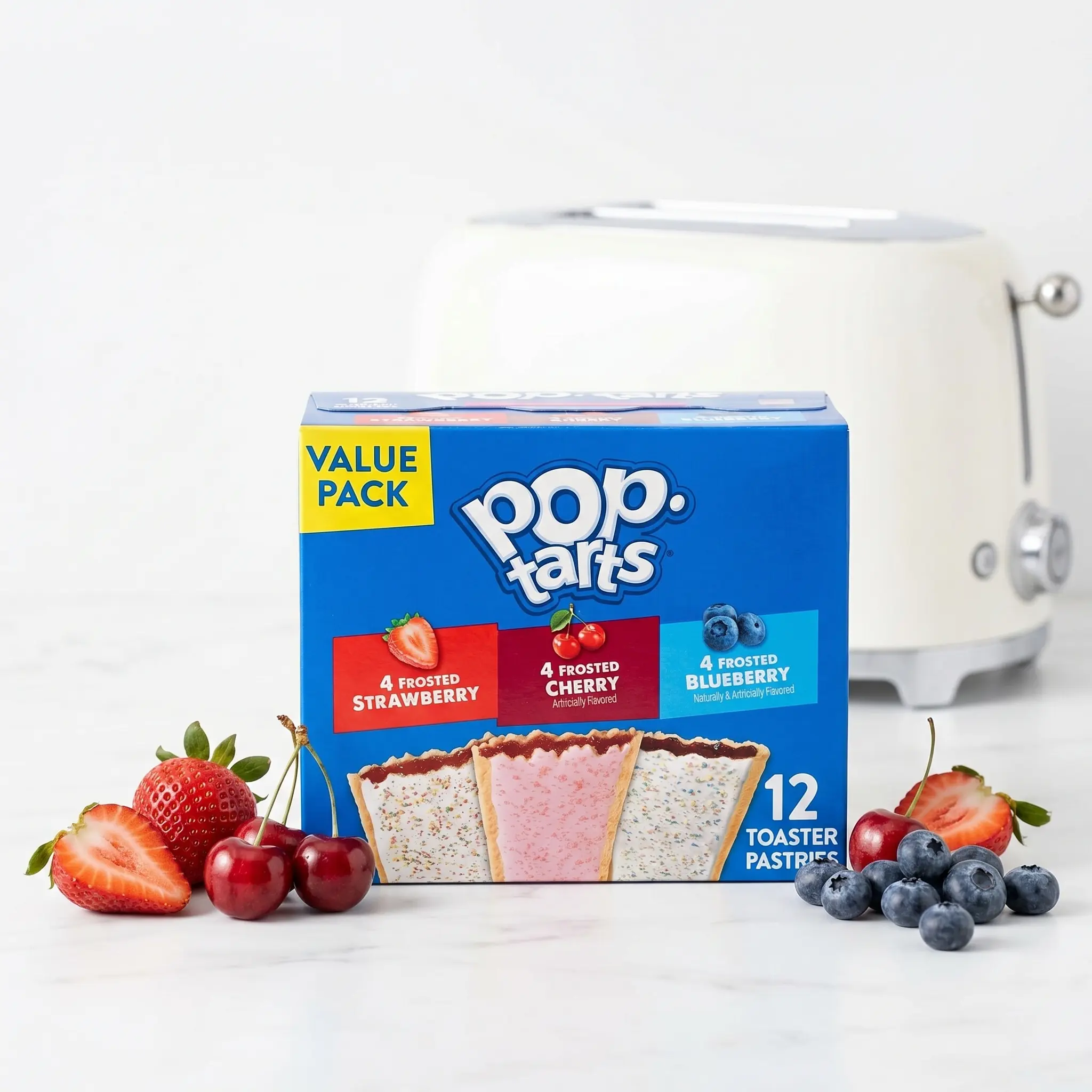 Pop-Tarts Sweet Toaster Pastries Variety Pack - 12 Count, Breakfast Food, Kids' Snack