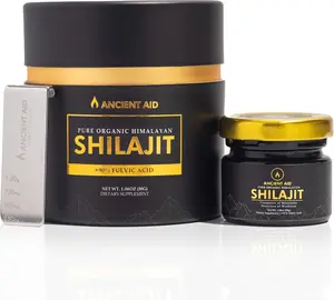 The Most Potent Shilajit – 100% Pure Organic Himalayan Shilajit Resin | 90%+ Fulvic Acid 87+ Trace Minerals | Maximum Strength for Men & Women | Supports Energy & Focus | 60 Servings | USA Lab Tested