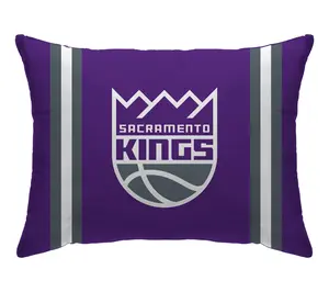Pegasus Sports NBA Standard Logo Stripe Bed Pillow