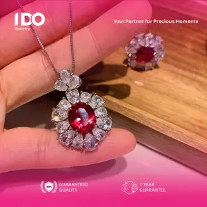 [Crazy Sale] FS-N21 Pendant Necklaces Women Accessories Elegant Beautiful Luxury Aesthetic Jewelry I DO Adjustable Beautiful and Luxurious Wedding Couple I DO Jewelry Official N21