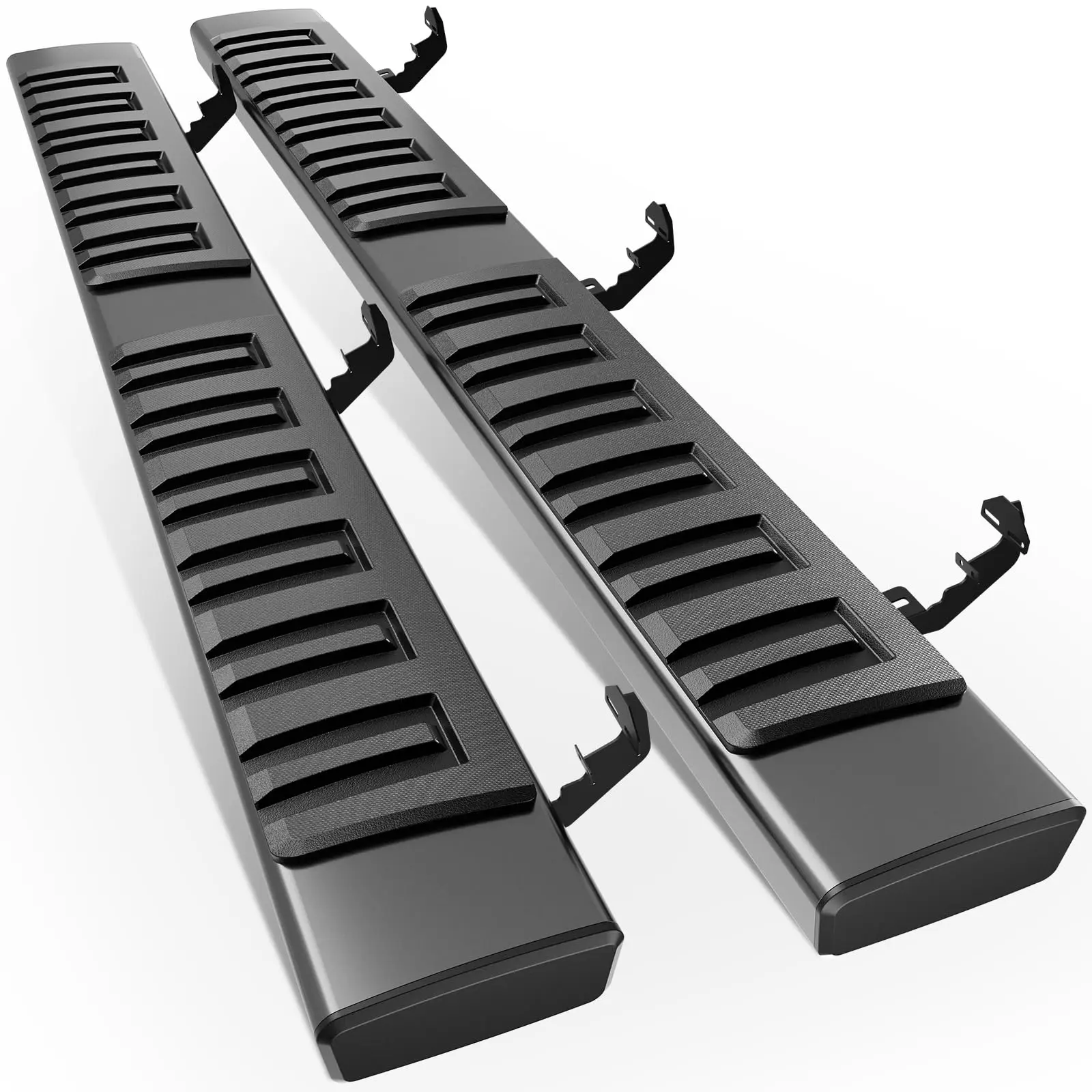 【Yzona】6.5" Running Boards Compatible with 2009-2018 Dodge Ram 1500/2019-2026 1500 Classic & 2010-2026 Ram 2500 3500 Crew Cab - Side Step Rails Nerf Bars for Vehicle 4 Full Size Doors, Truck