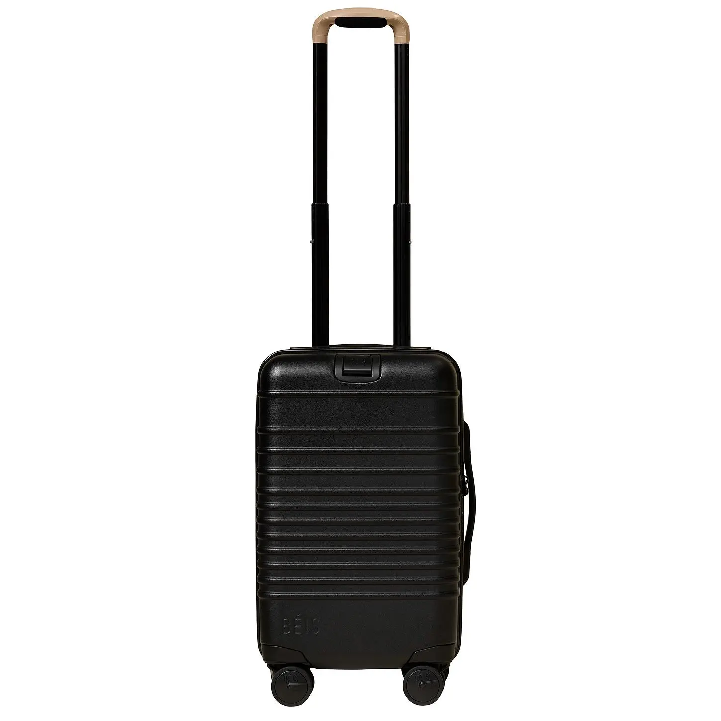 BEIS Compact Small Carry-On Roller Luggage - Black, Roller Wheels, Zipper Lock BEIS Compact Small Carry-On Roller Luggage - Black, Roller Wheels, Zipper Lock