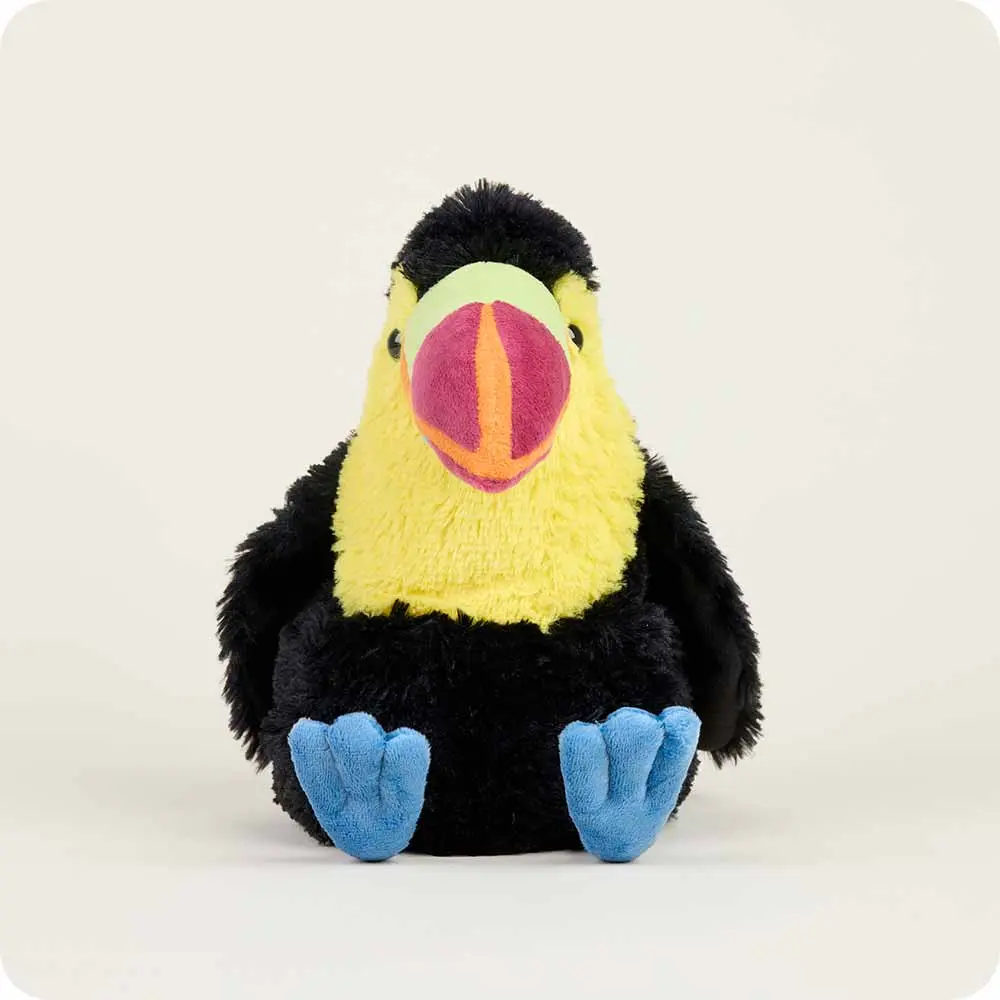 Toucan Warmies - Microwavable Plush Toy Scented with French Lavender for Soothing Warmth & Comfort 11"x7"x10.5"