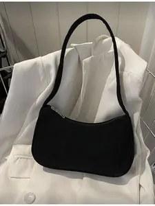 1 Women s Fall Fashion Solid Color Corduroy Crossbody Bag with Zipper Perfect Match for Autumn Outfits and Ideal Gift for Valentine s Day Cross Body Bags